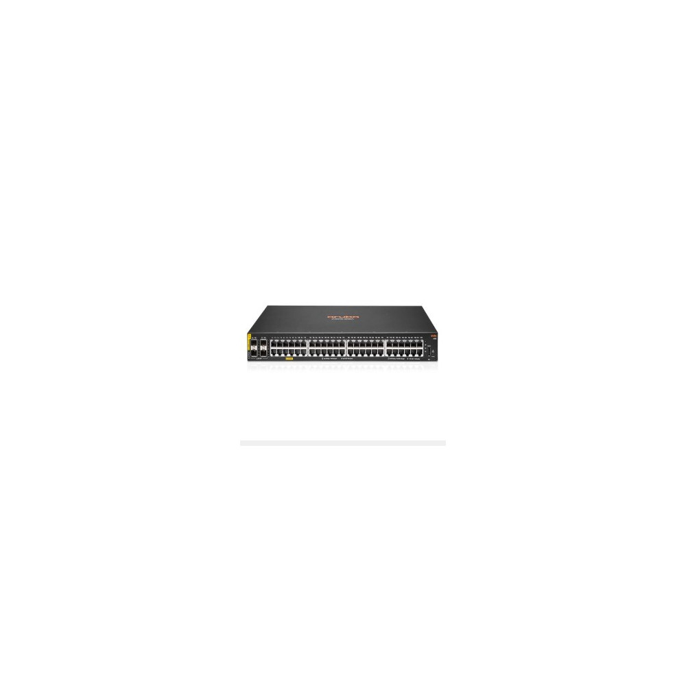 Switch Aruba Gigabit Ethernet 6100, 48 Puertos PoE 10/100/1000Mbps + 4 Puertos SFP+, 176Gbit/s, 8192 Entradas - Administrable