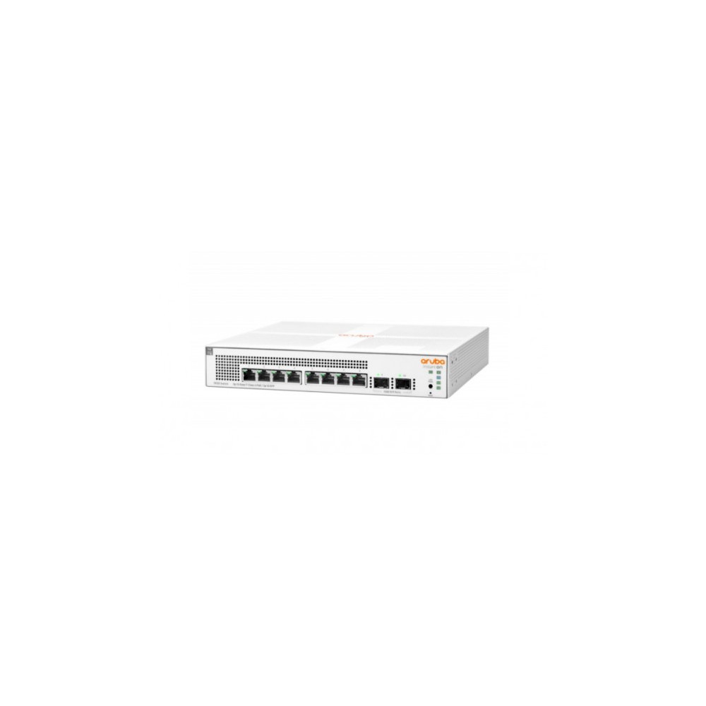 Conmutador Ethernet Aruba Instant On 1930 8 Puertos Gestionable - 4 Capa compatible - Modular - 2 Ranuras SFP - 11W Power Consum